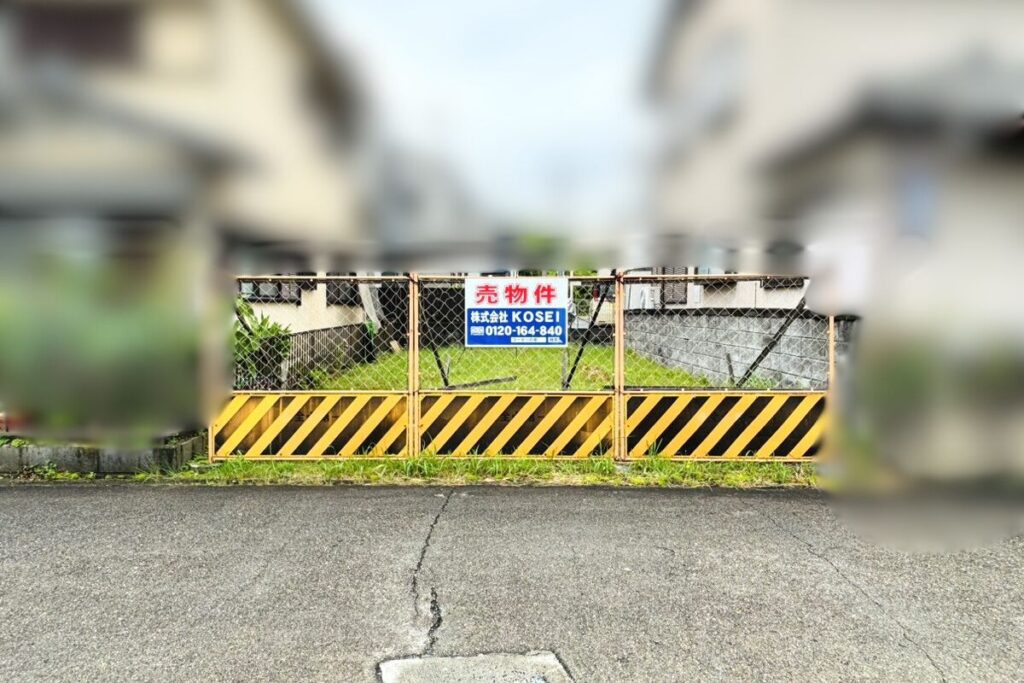 【木津雲村】建築条件無し 22坪 木津駅徒歩8分