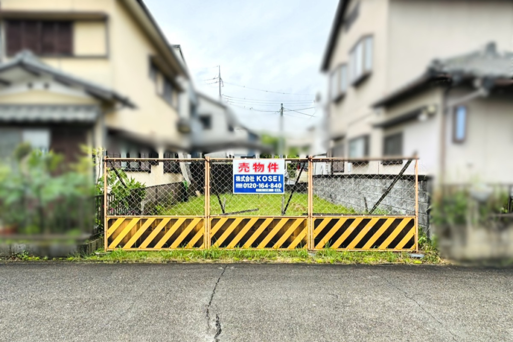 【木津雲村】建築条件無し 22坪 木津駅徒歩8分